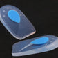 ZRWB05 Gel Silicone Transparent Insoles for Plantar Fasiitis Foot Care 
