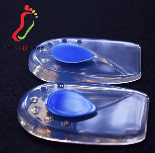 ZRWB05 Gel Silicone Transparent Insoles for Plantar Fasiitis Foot Care 
