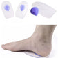 ZRWB05 Gel Silicone Transparent Insoles for Plantar Fasiitis Foot Care 
