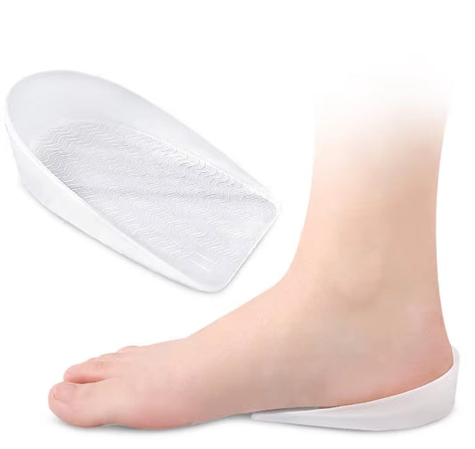 B12 Silicone Heel Cups – Liquid Gel Heel Pads for Heel Pain, Heel Spur & Plantar Fasciitis Relief