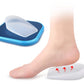 B12 Silicone Heel Cups – Liquid Gel Heel Pads for Heel Pain, Heel Spur & Plantar Fasciitis Relief