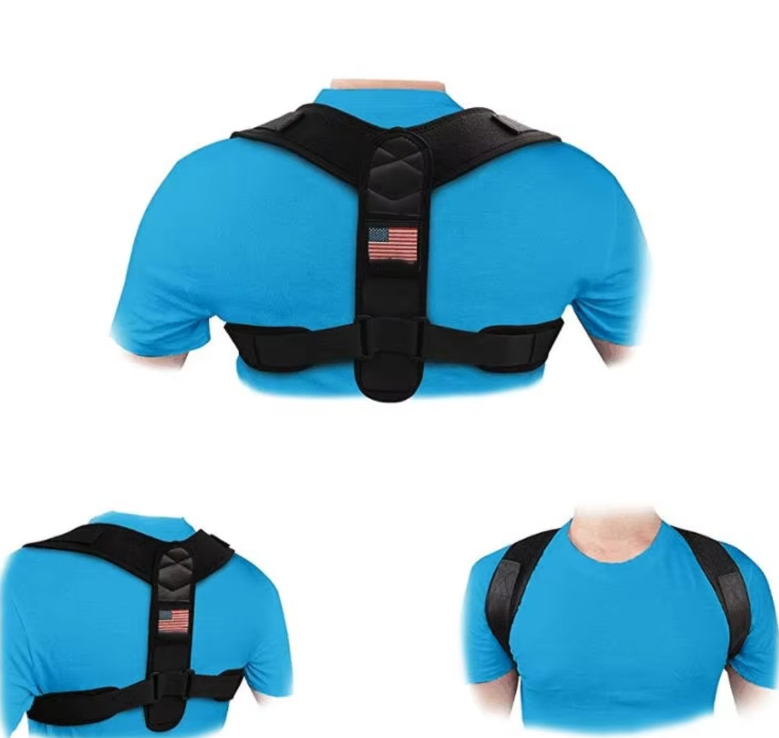 Corrector de postura M30, soporte ajustable para la parte superior de la espalda, para clavícula y cuello.