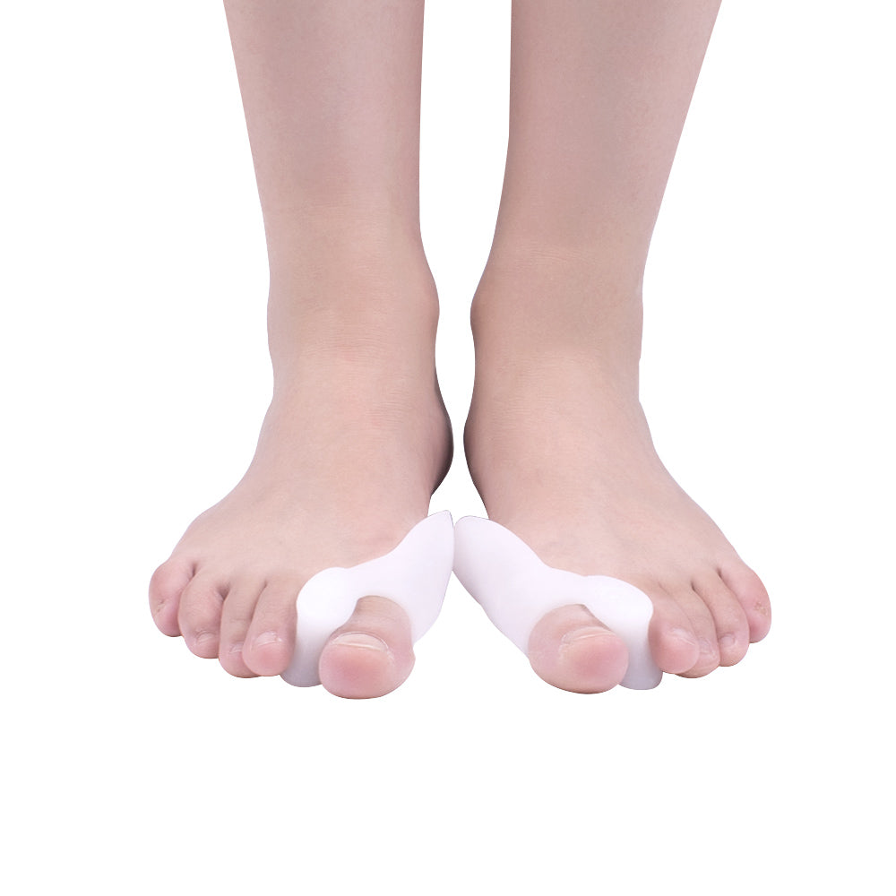 Big toe separator with protective pad