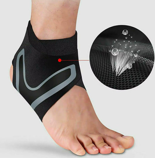 Ankle035D Breathable Ankle Support Sleeve - Lightweight Ankle Brace, Compression Sock for Joint Stability & Pain Relief | Lycra & Elastic（副本）