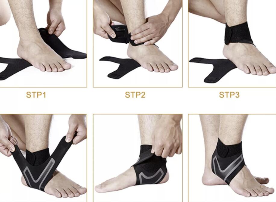Ankle035D Breathable Ankle Support Sleeve - Lightweight Ankle Brace, Compression Sock for Joint Stability & Pain Relief | Lycra & Elastic（副本）