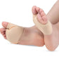 C40B Silicone Forefoot Sleeve with Toe Separation – Breathable Gel Ball of Foot Cushion for Women