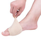 C40B Silicone Forefoot Sleeve with Toe Separation – Breathable Gel Ball of Foot Cushion for Women