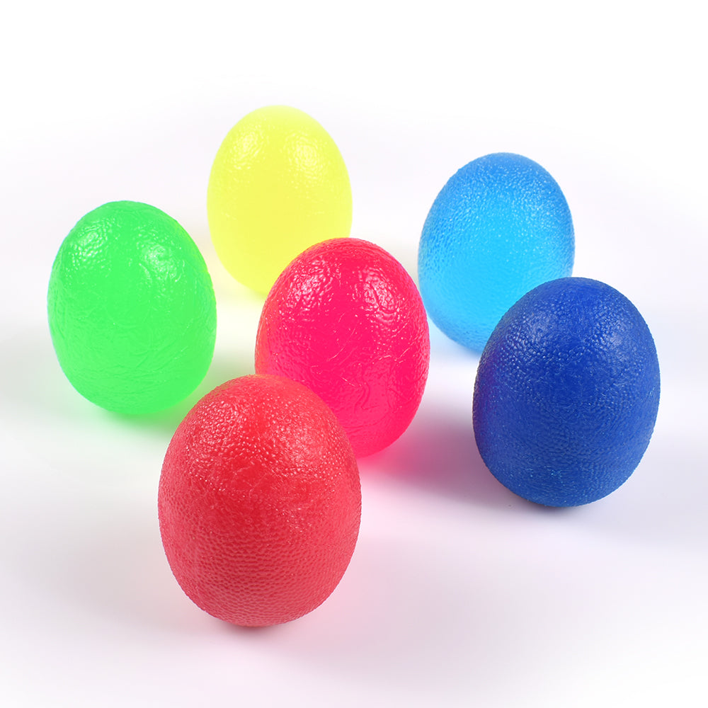 Close-up comparison showing the different compression levels of the three hardness variants