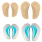 E07 Silicone arch support medical shoe insoles correcting flat feet for kids 