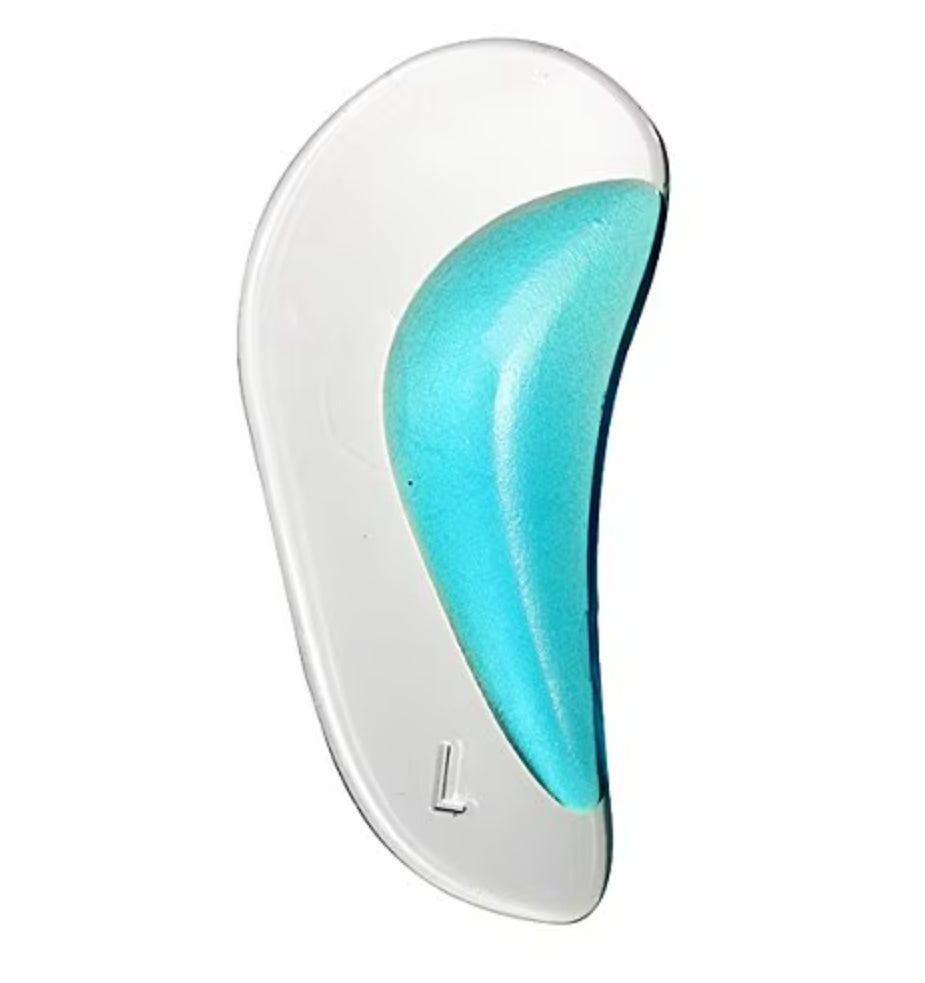 E07 Silicone arch support medical shoe insoles correcting flat feet for kids 