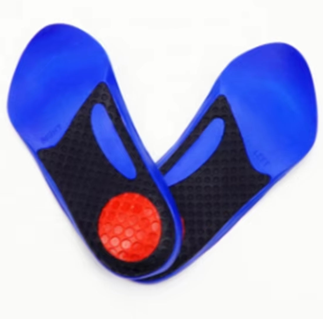 E19 arch support insole orthotic 3/4 shoe antibacterial insole