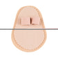 EVA toe crest pad for toe alignment
