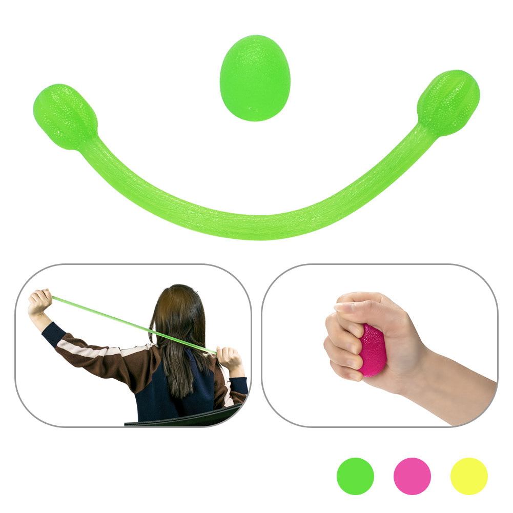 Elastic Gel Resistance Band for Fitness & Rehabilitation