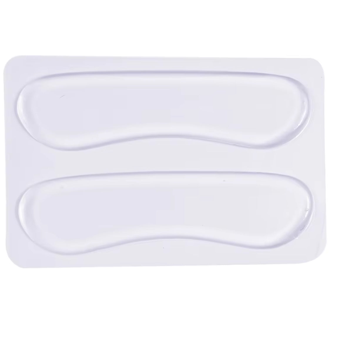 G02A Silicone Gel Heel Pads Liner Inserts Grip Insole Silicone gel self-adhesive heel sticker grip