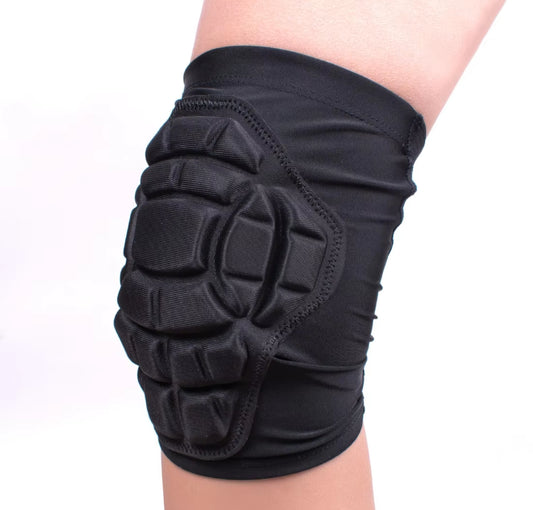 Knee042 Knee Compression Sleeves Protective Knee Pads Thick Sponge Anti-Slip Collision Avoidance Knee Sleeve