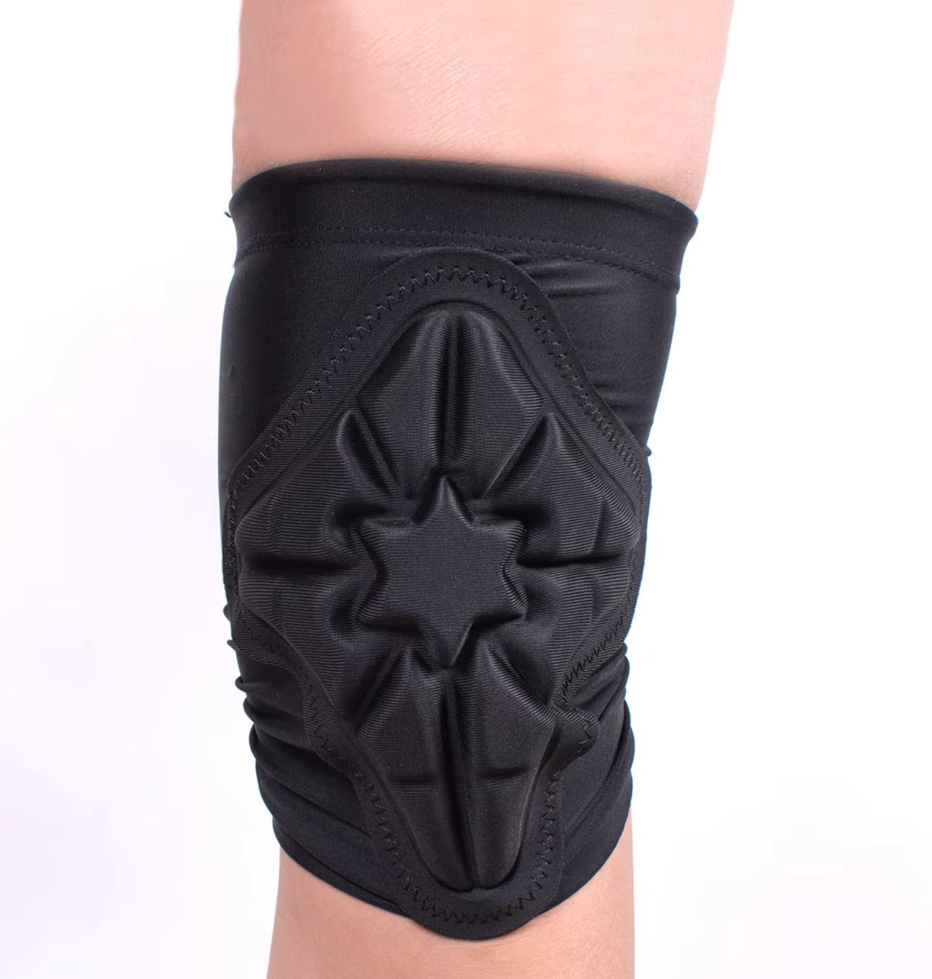 Knee042 Knee Compression Sleeves Protective Knee Pads Thick Sponge Anti-Slip Collision Avoidance Knee Sleeve