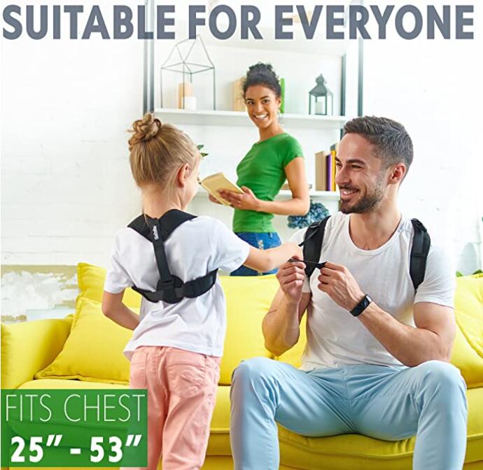 Corrector de postura M31, soporte de espalda para encorvarse, soporte de clavícula ajustable 