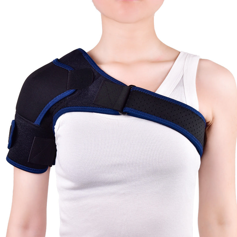 Neoprene Shoulder Support - Adjustable Universal Fit for Pain Relief & Recovery