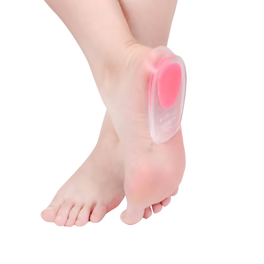 PU gel heel cups for heel pain relief