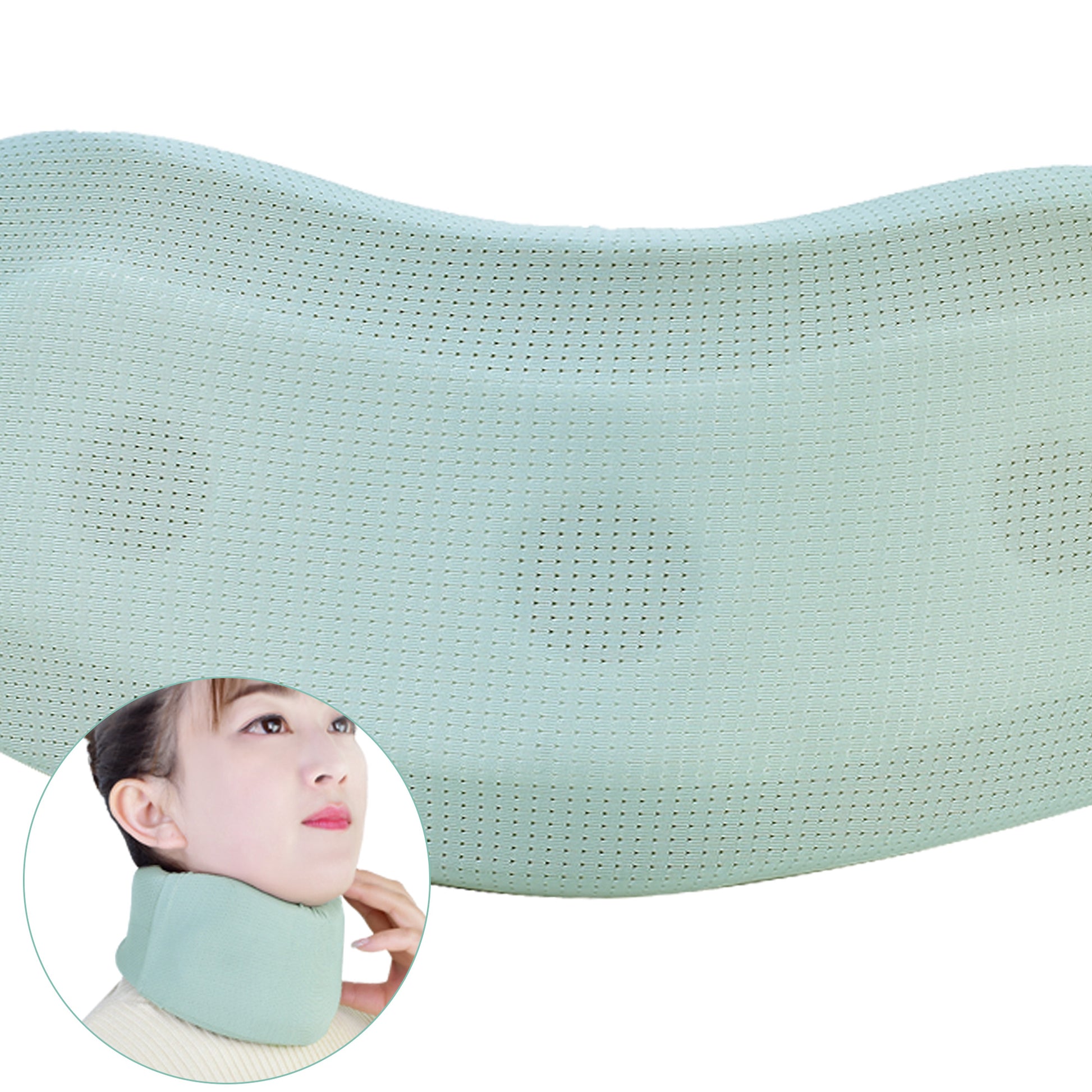 Portable U-Shaped Neck Pillow for Airplane and Car Use