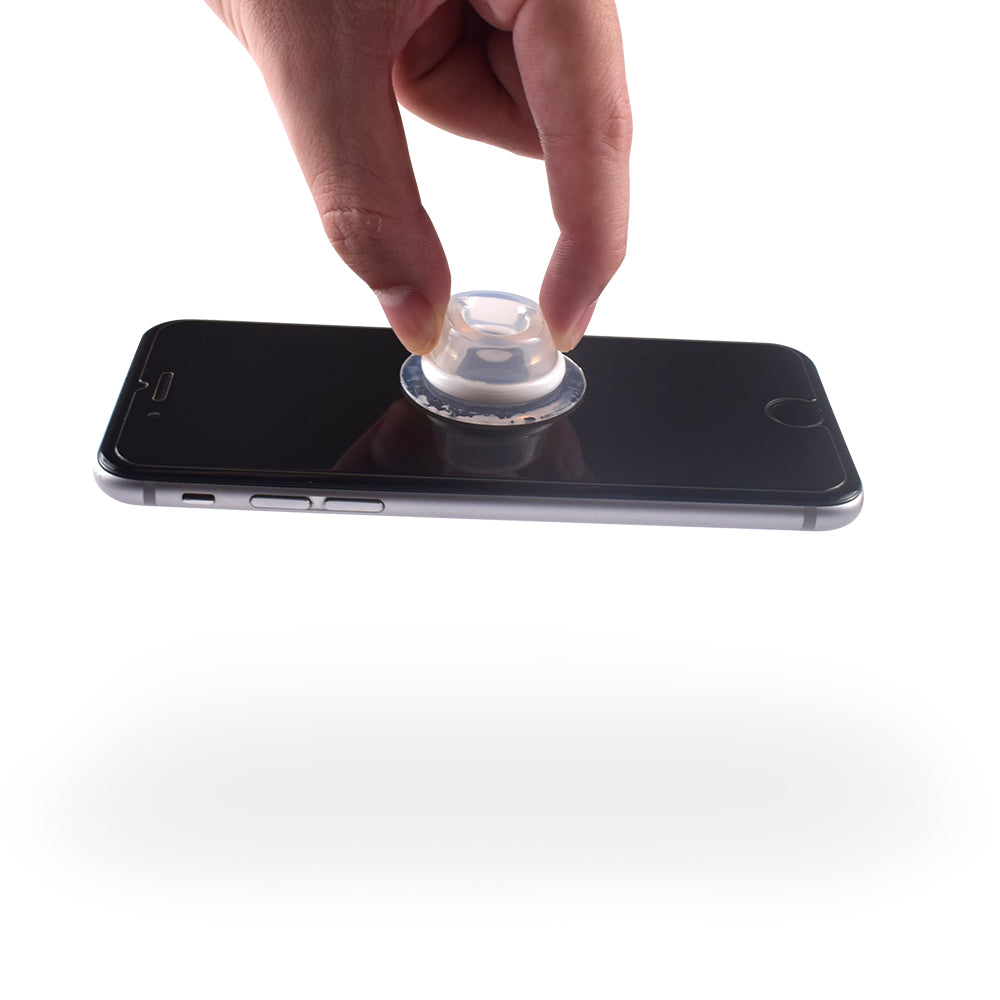 Quality inspection station at the factory checking silicone nipple everters