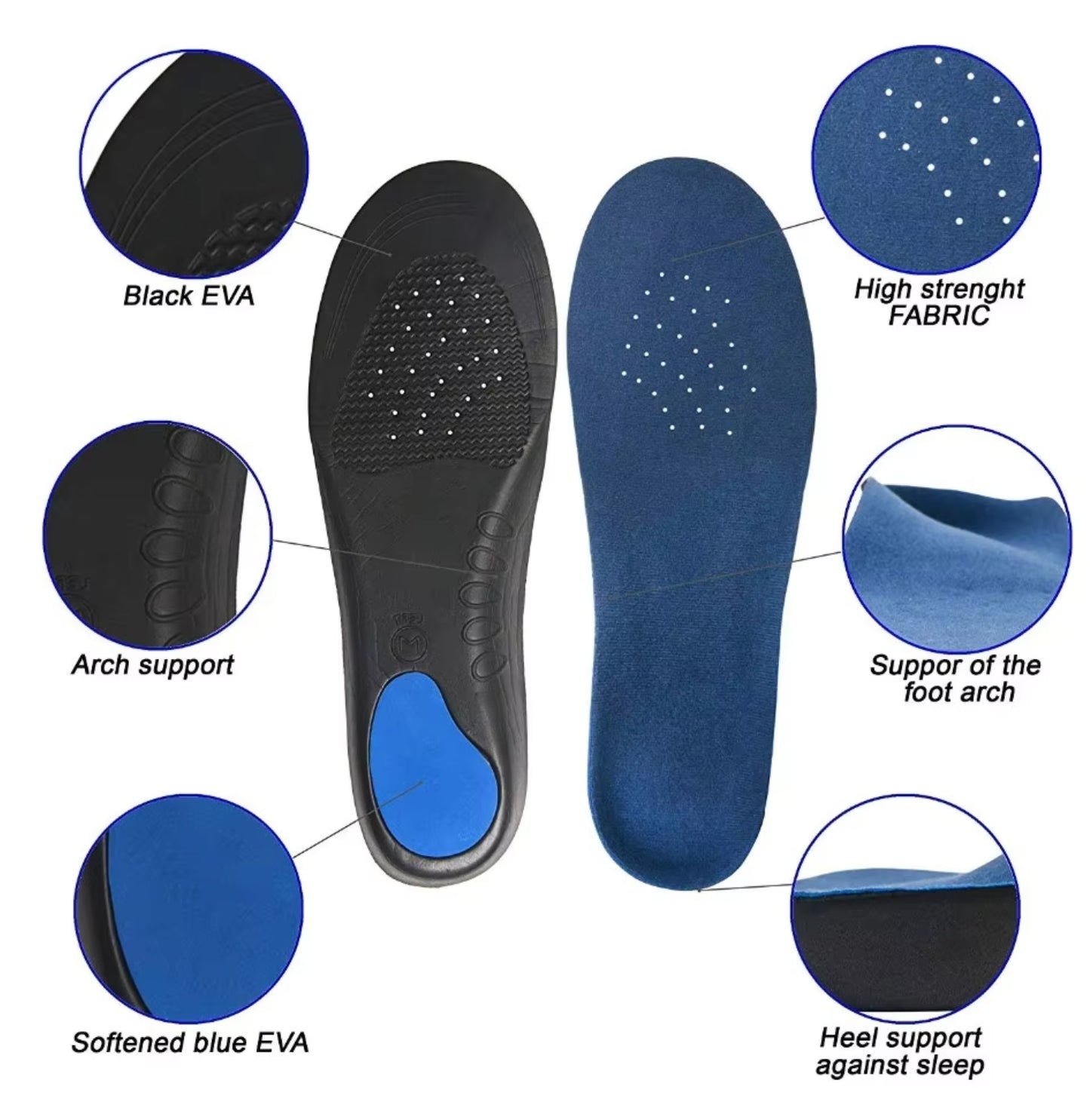 Reduces friction to improve overall foot comfort.