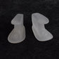 Silicone toe separator for hallux valgus correction