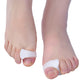 Silicone toe separator for hammer toes