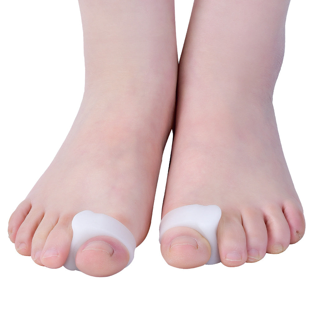 Toe spacer for hallux valgus support