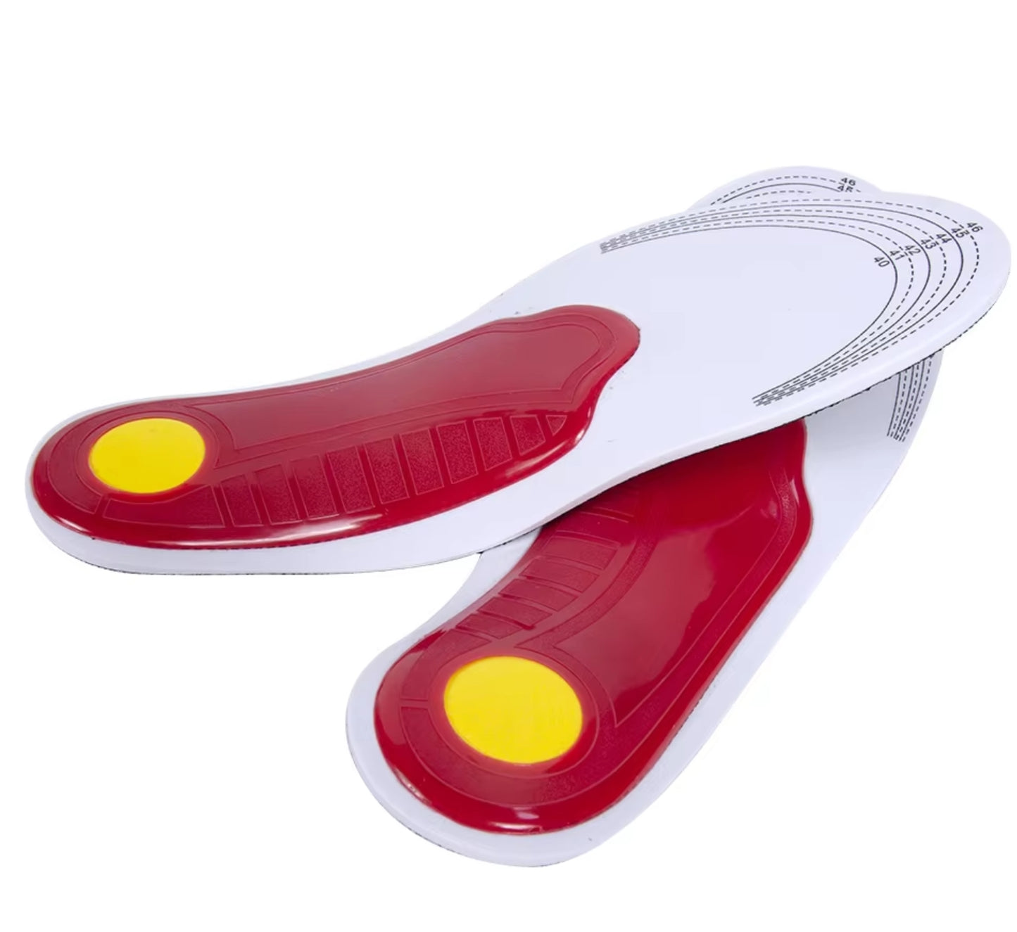 arch-support-insole-EVA-foam-plastic-shell-bottom-view