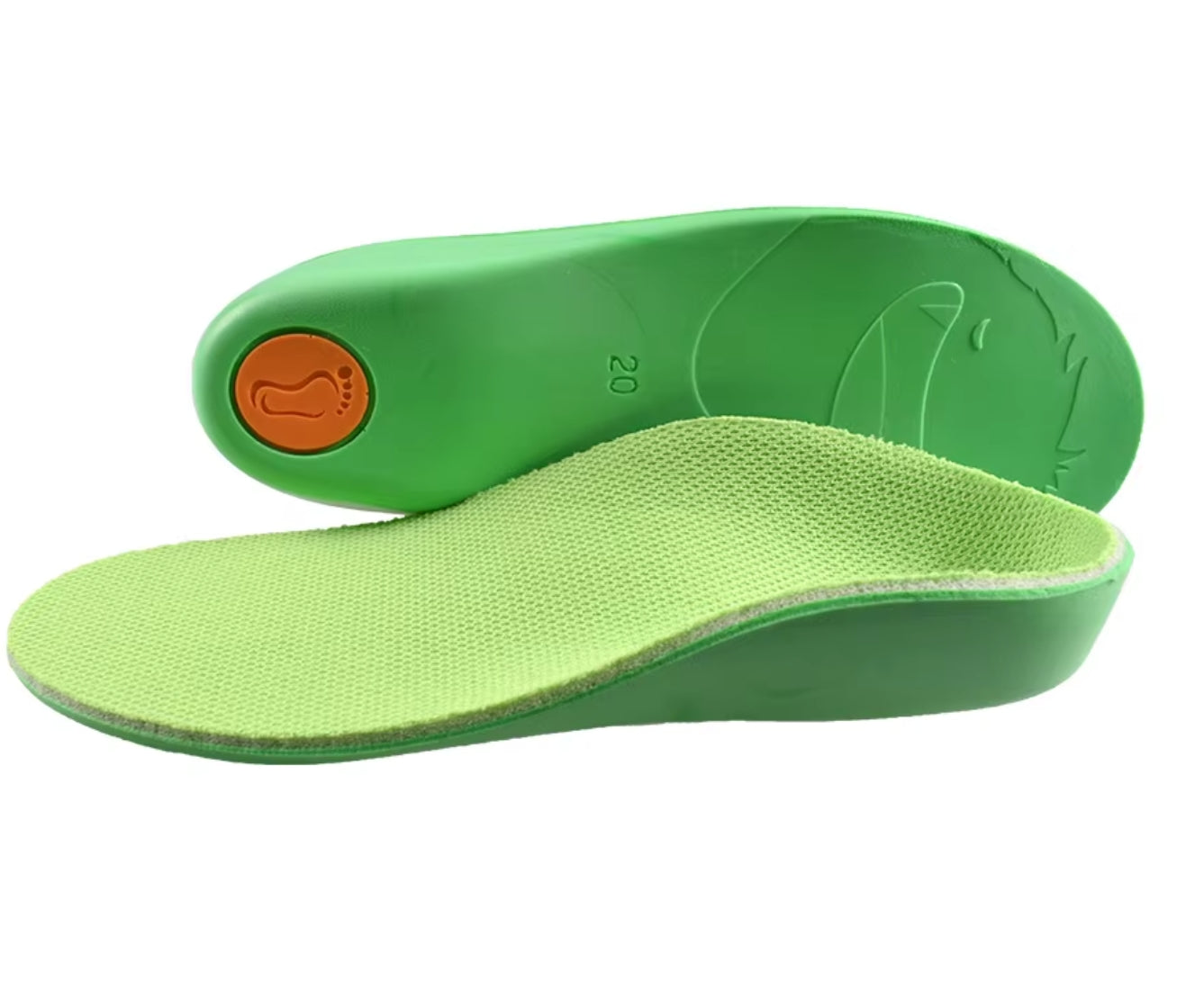 gel shock absorption insole for children's foot care