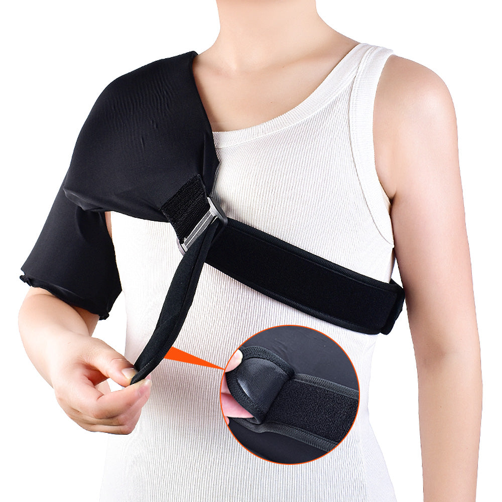 hot and cold therapy shoulder wrap
