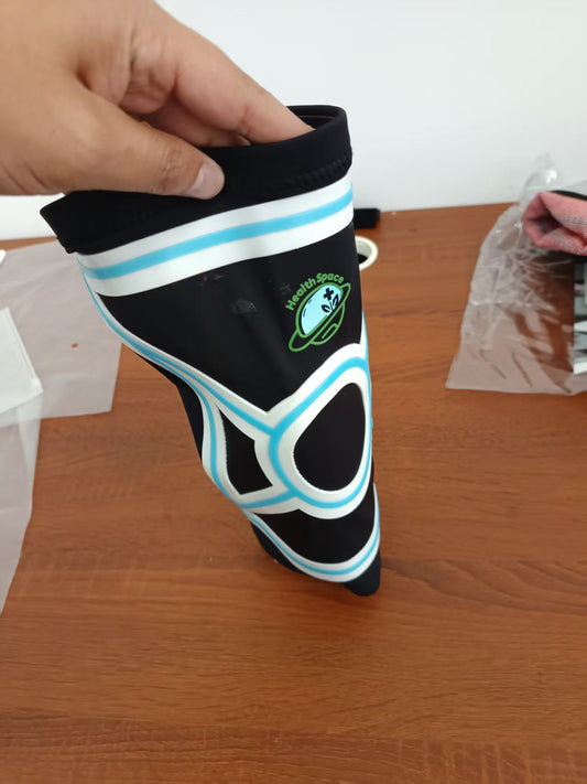 Knee002 Silicone gel joint knee sleeve compression knee supporter