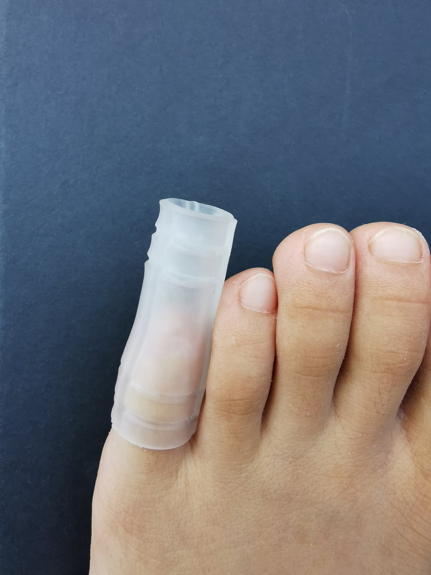 medical grade silicone toe tube