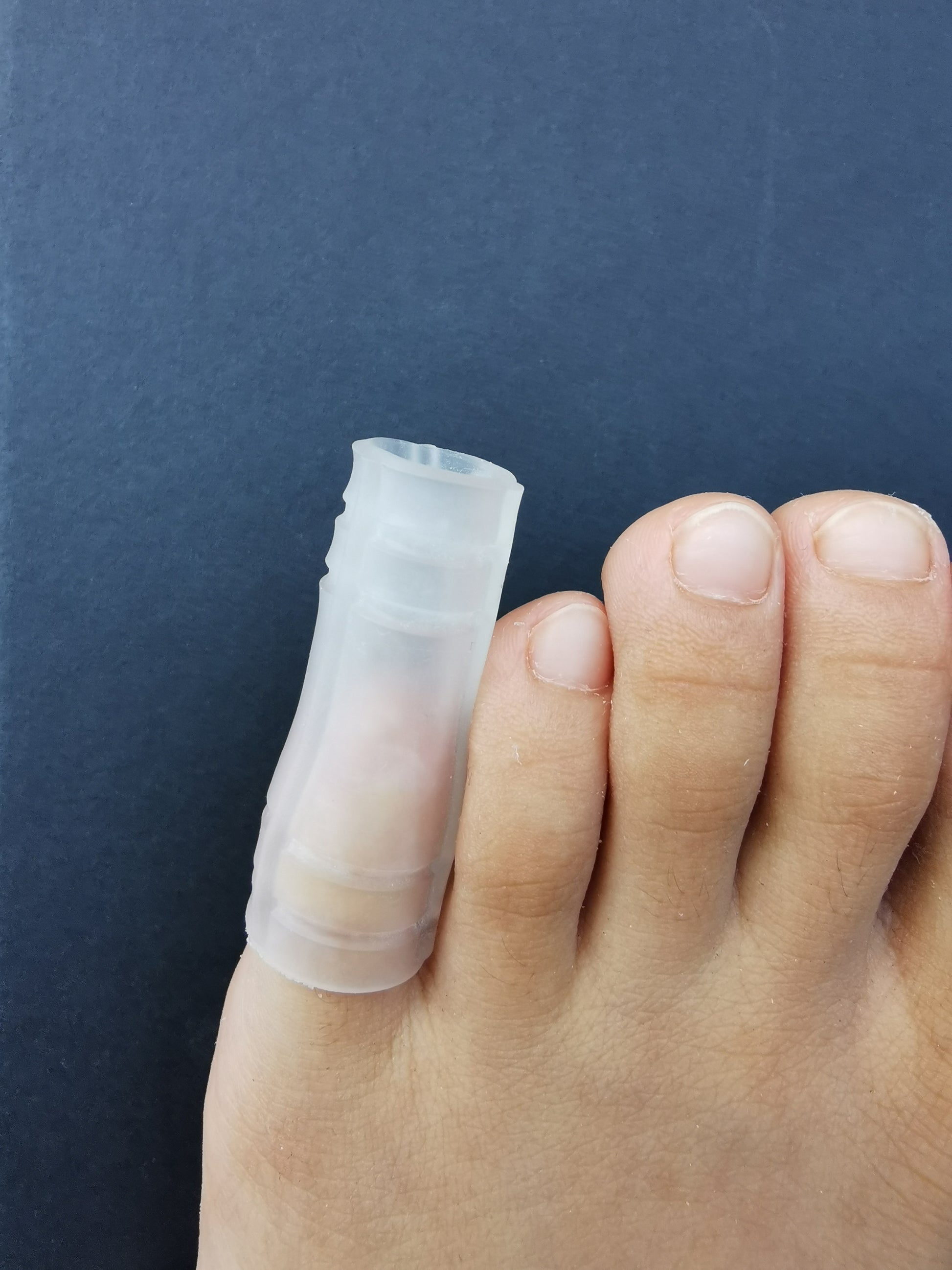 medical grade silicone toe tube
