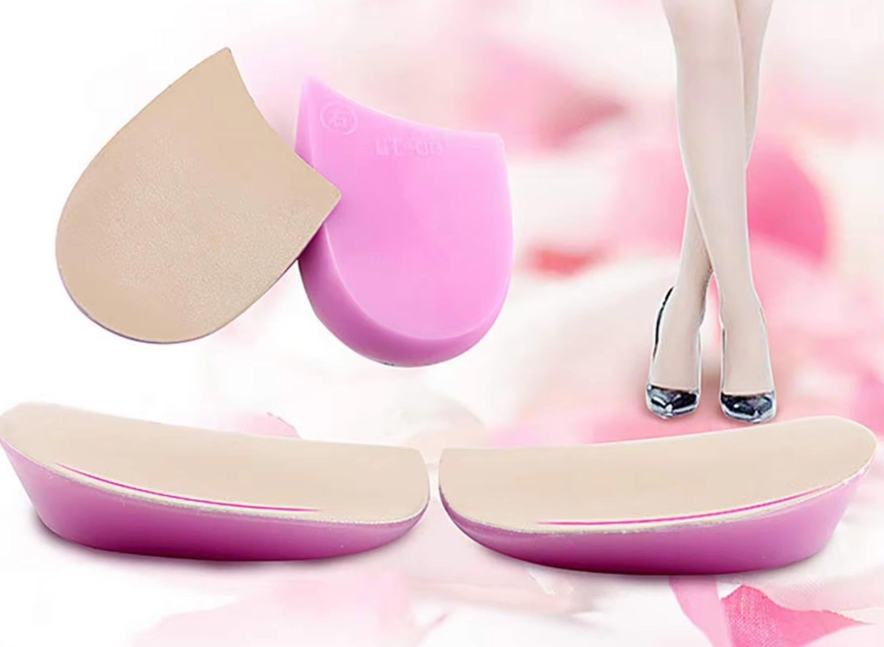 orthopedic gel insoles for walking comfort