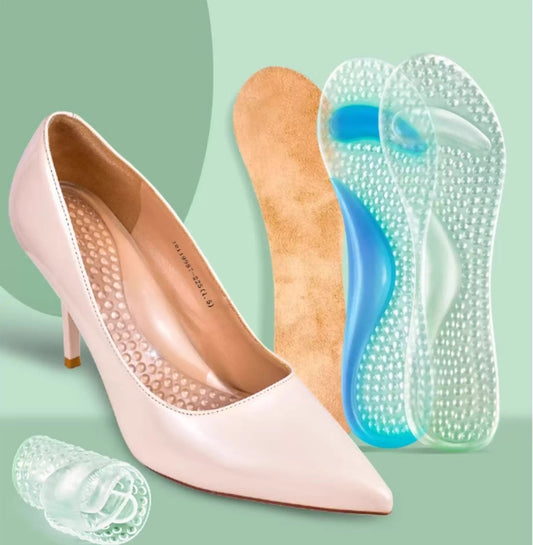 pu 3/4 length insoles for high heels