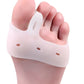 silicone bunion corrector with forefoot pad
