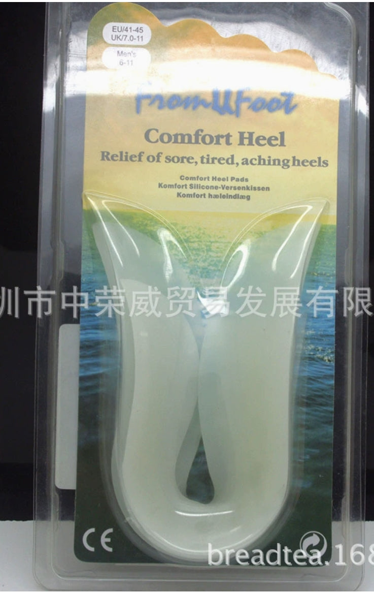 silicone heel cushion for plantar fasciitis