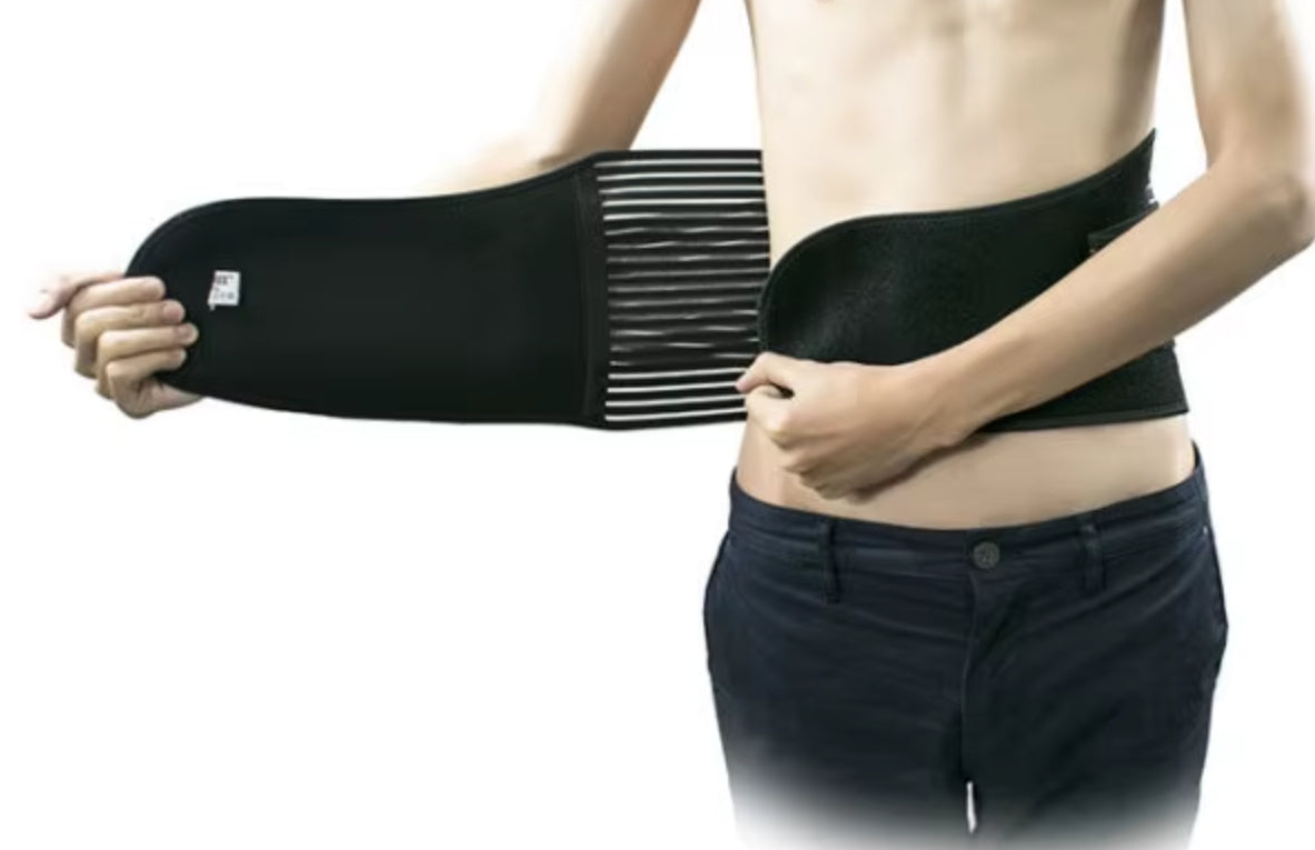 Lumbar022 Lower Back Brace with Support Springs - Neoprene Lumbar Support for Pain & Sciatica Relief | OEM Manufacturing