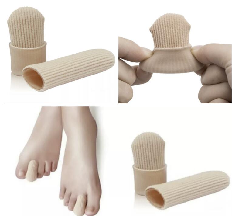 ZRWA12B Fabric Gel Tube Bandage Finger Toe Protectors Fabric adjustable gel tube toe protecto