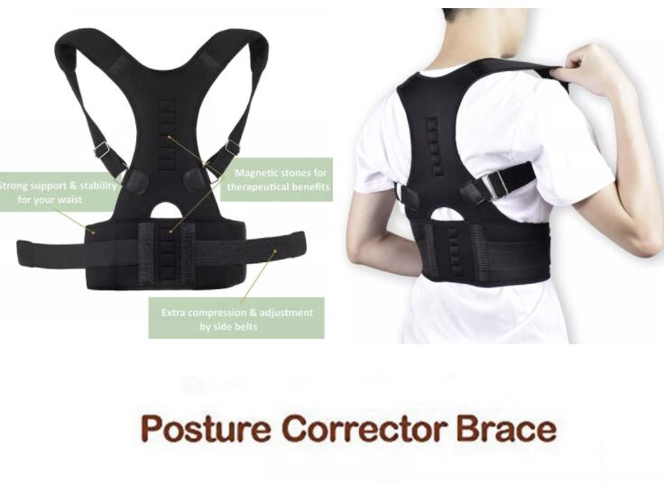Dual Action Back Brace for Spine Alignment and Lumbar Pain Relief