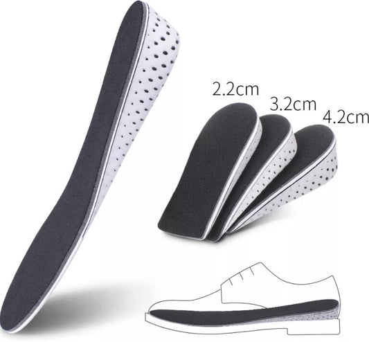 F06 Increase Height High Half Insole Memory Foam Insole