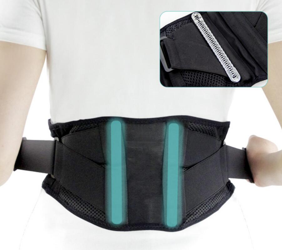 Fromufoot Breathable Lumbar Back Brace with Ventilation Holes