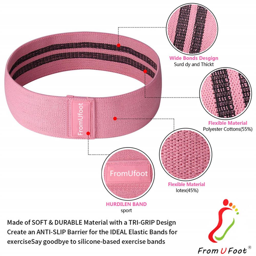 M25 Resistance Bands Loop Exercise Booty Workout Hip Wide For Legs