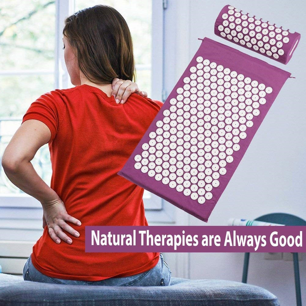 M45  Yoga Mat Acupressure Mat Relieve Stress Pain Acupuncture