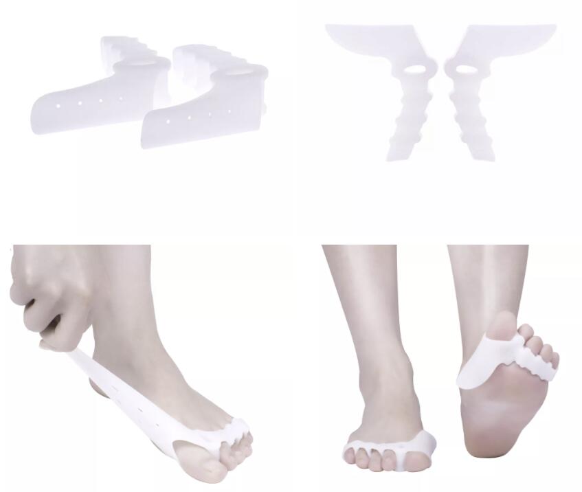 Quality inspection in progress at the factory for silicone gel toe separators