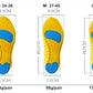 ZRWR05 Memory Foam Insoles, Providing Excellent Shock Absorption and Cushioning for Feet Relief, Comfortable Insoles