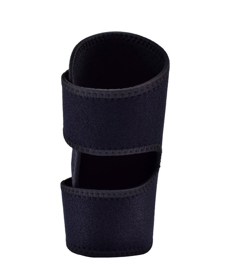Size chart display showing multiple sizes for neoprene elbow brace