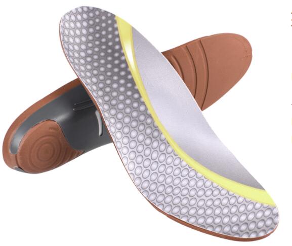orthotic insoles with ergonomic foot arch design
